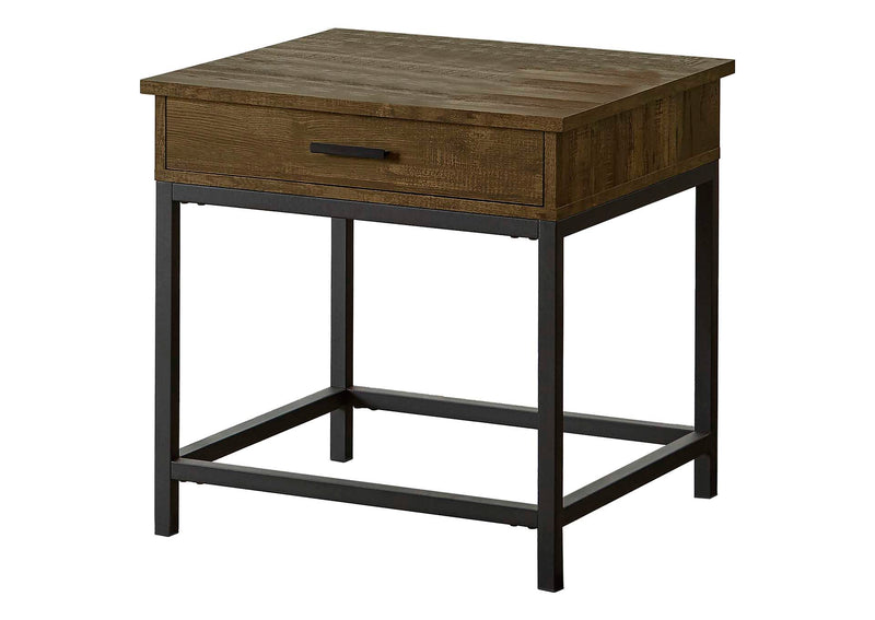 723778-S2 Byers 2-piece Lift Top Coffee and End Table Set Brown Oak