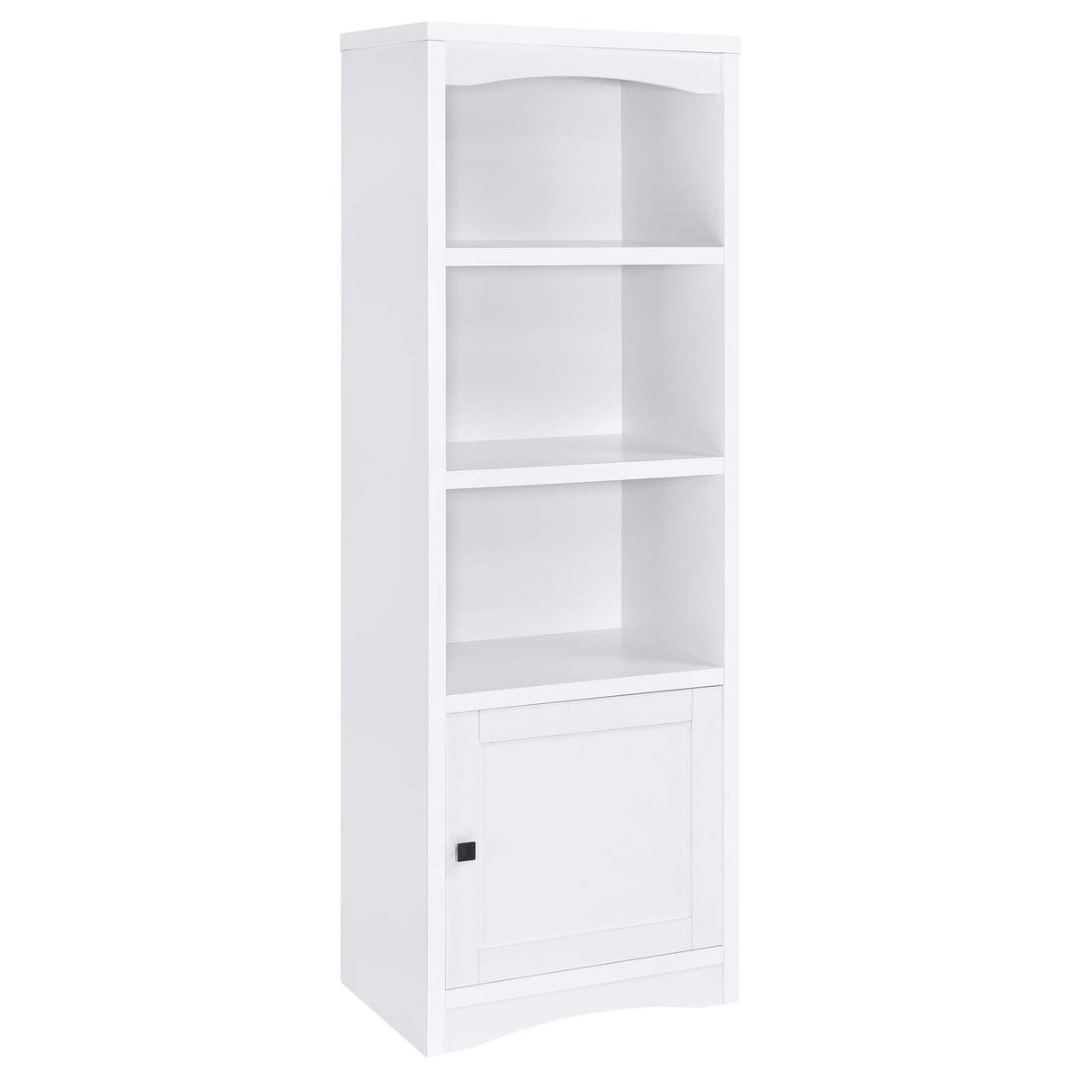724113-SET Laughlin 3-piece Entertainment Center TV Stand White