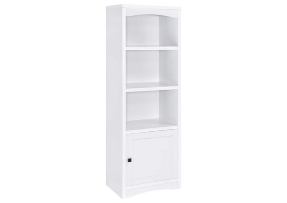 724113-SET Laughlin 3-piece Entertainment Center TV Stand White
