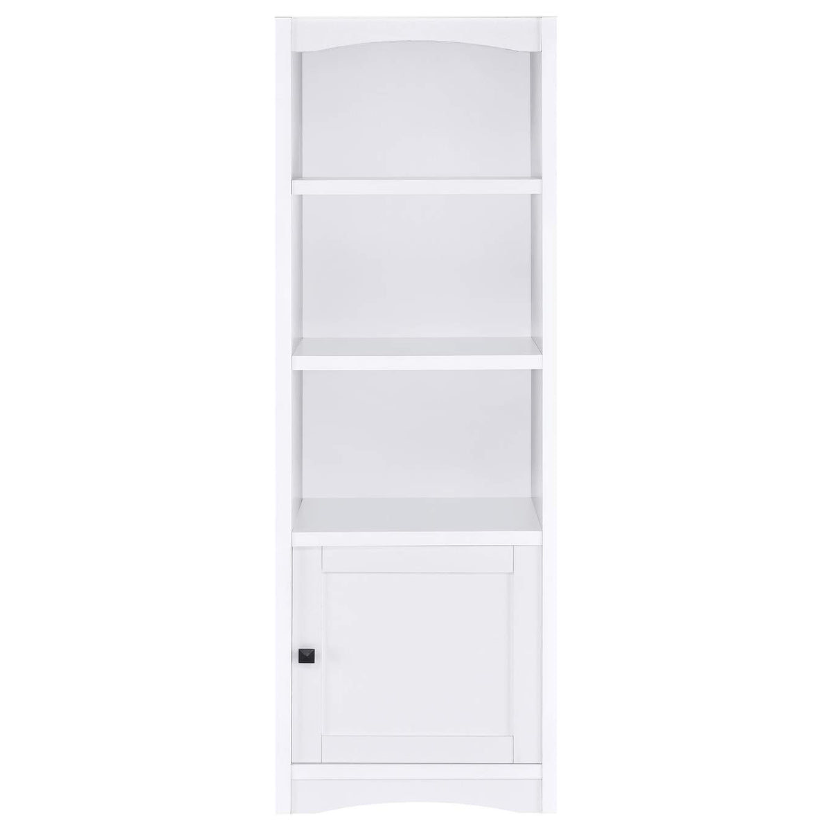 724113-SET Laughlin 3-piece Entertainment Center TV Stand White