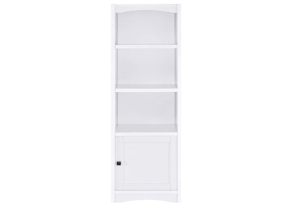 724113-SET Laughlin 3-piece Entertainment Center TV Stand White