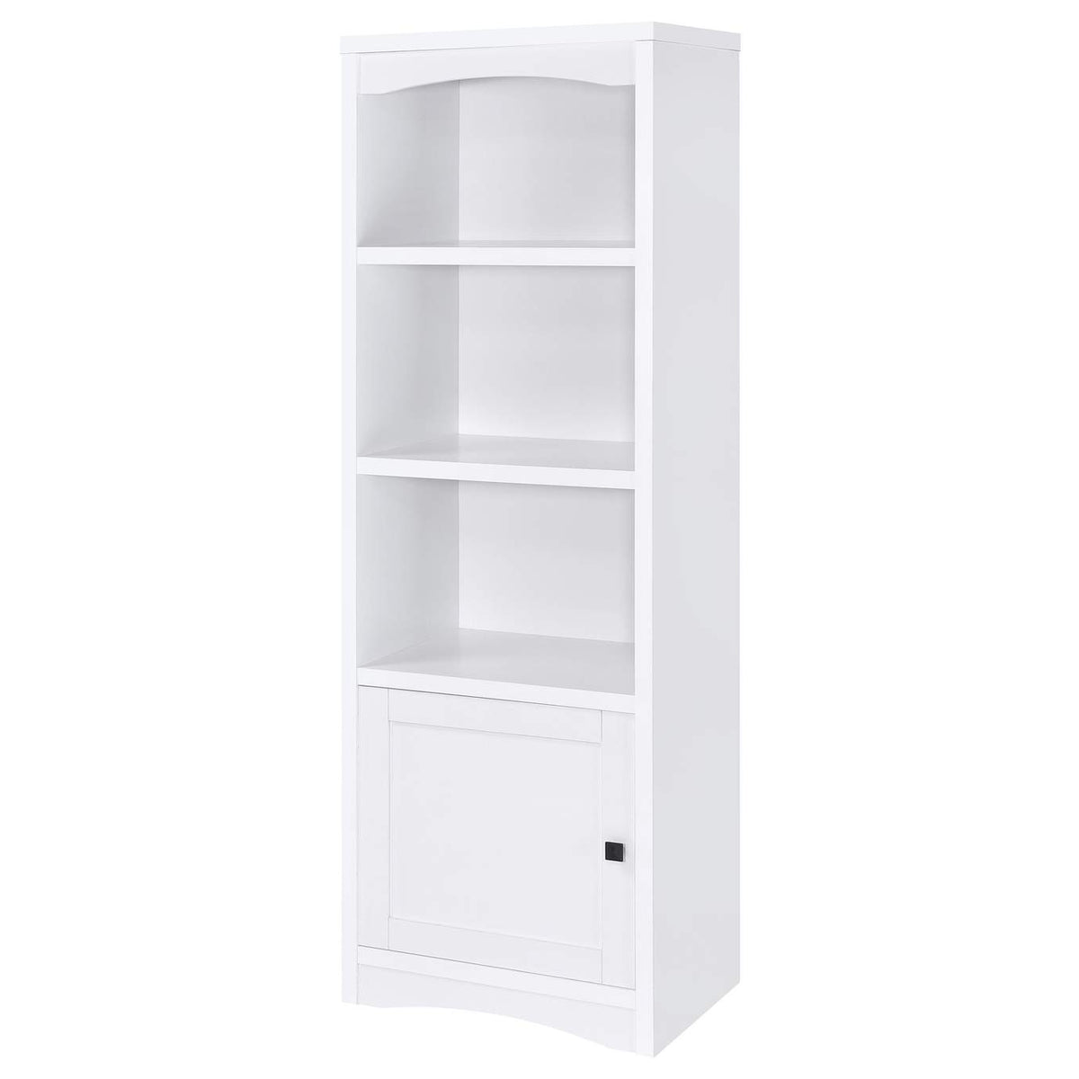 724113-SET Laughlin 3-piece Entertainment Center TV Stand White