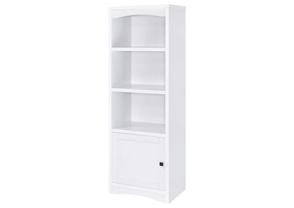 724113-SET Laughlin 3-piece Entertainment Center TV Stand White
