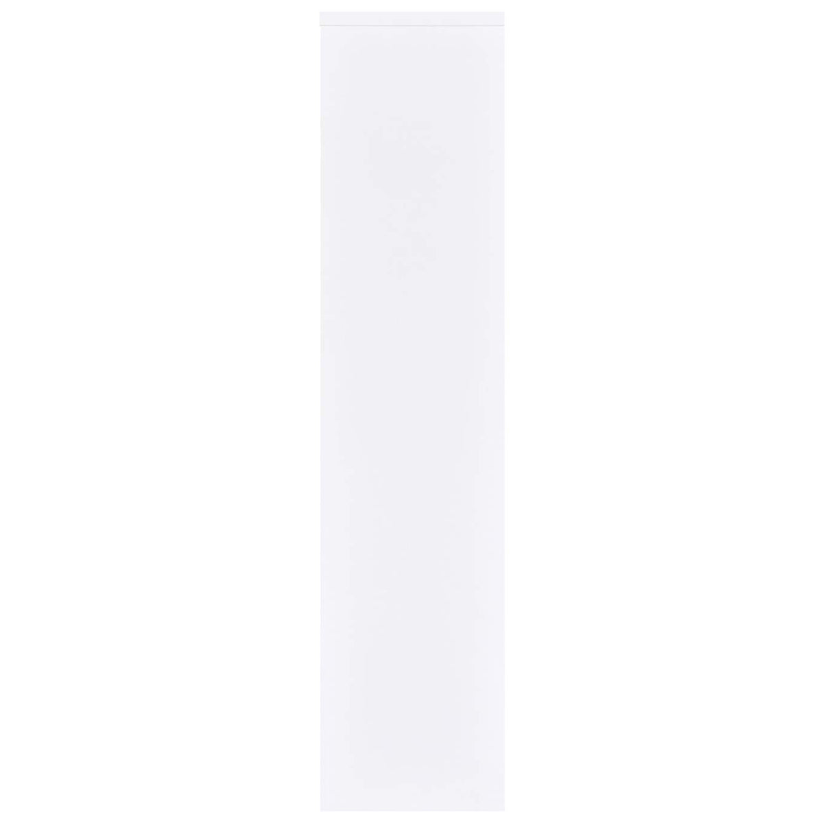 724114 Laughlin 4-shelf Engineered Wood Media Tower White