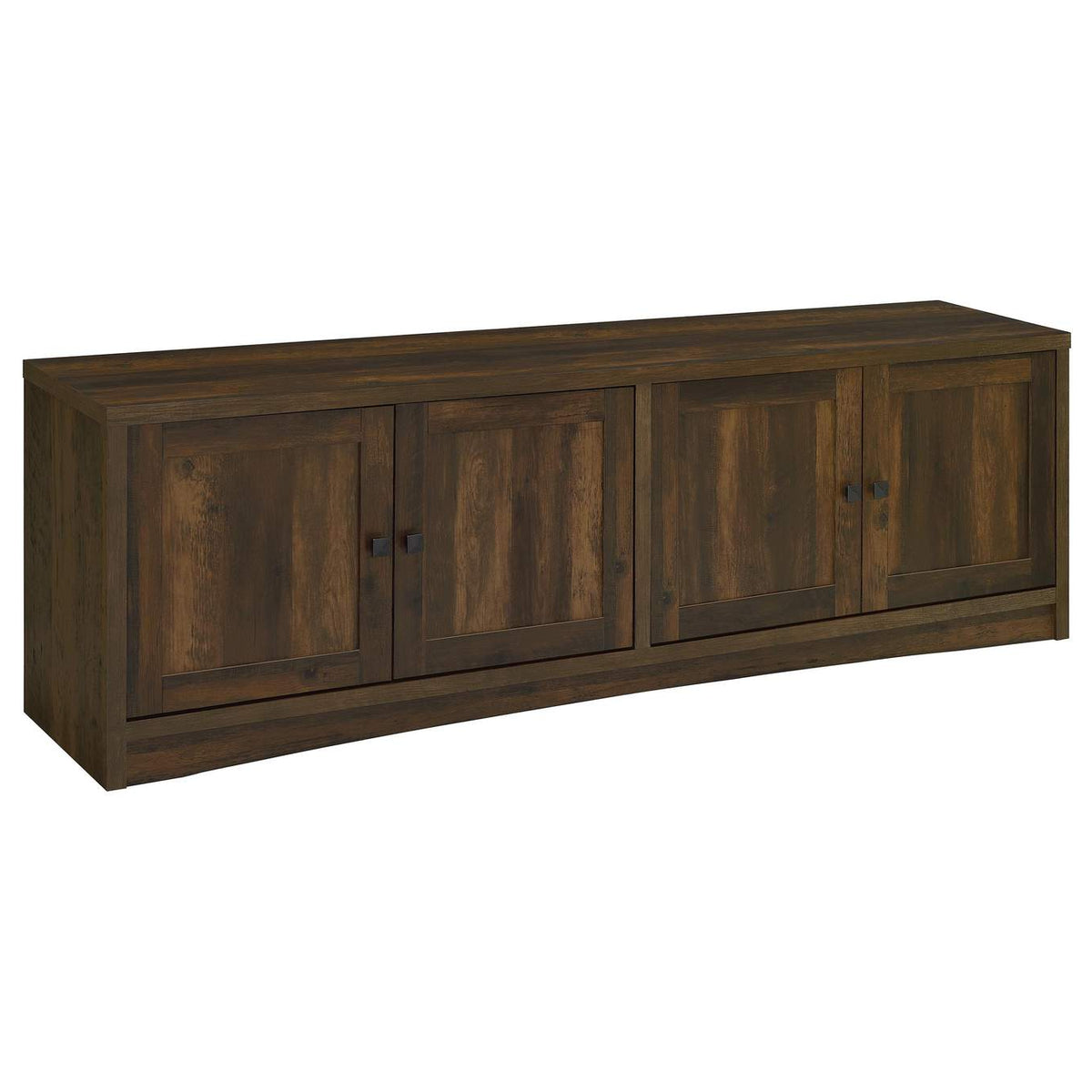 724123-SET Laughlin 3-piece Entertainment Center TV Stand Dark Pine