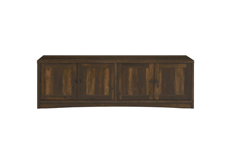 724123-SET Laughlin 3-piece Entertainment Center TV Stand Dark Pine