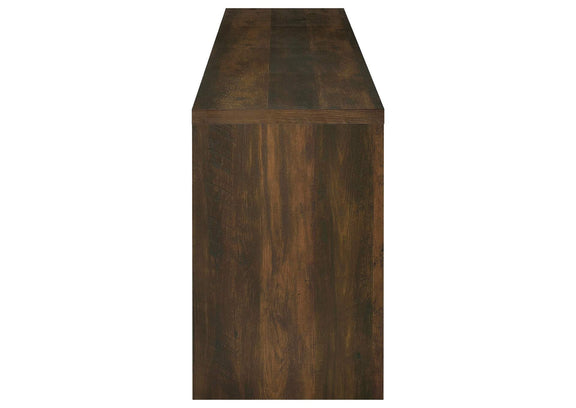 724123-SET Laughlin 3-piece Entertainment Center TV Stand Dark Pine