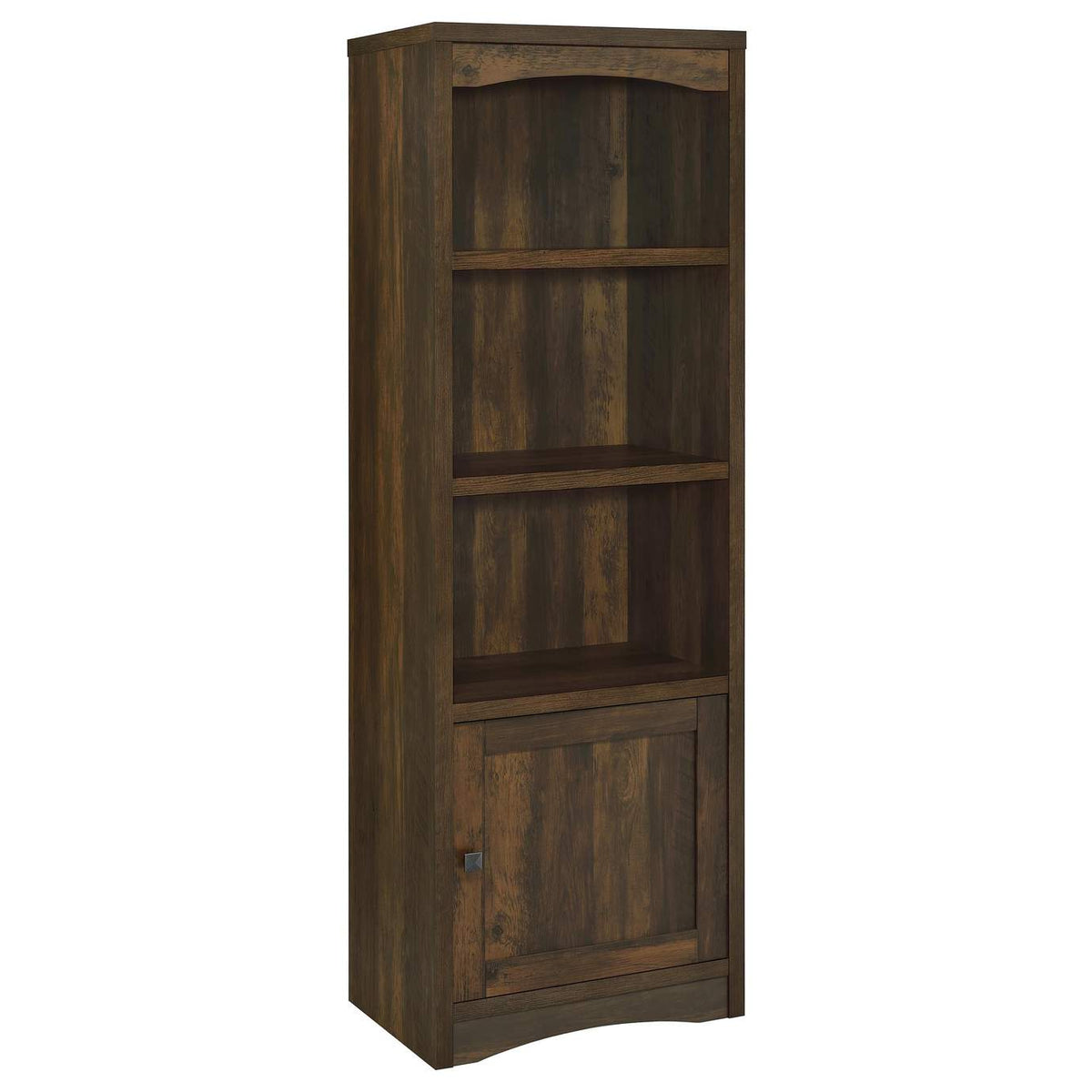 724123-SET Laughlin 3-piece Entertainment Center TV Stand Dark Pine