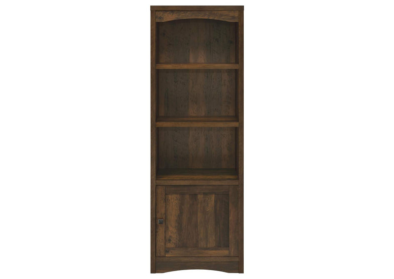 724123-SET Laughlin 3-piece Entertainment Center TV Stand Dark Pine