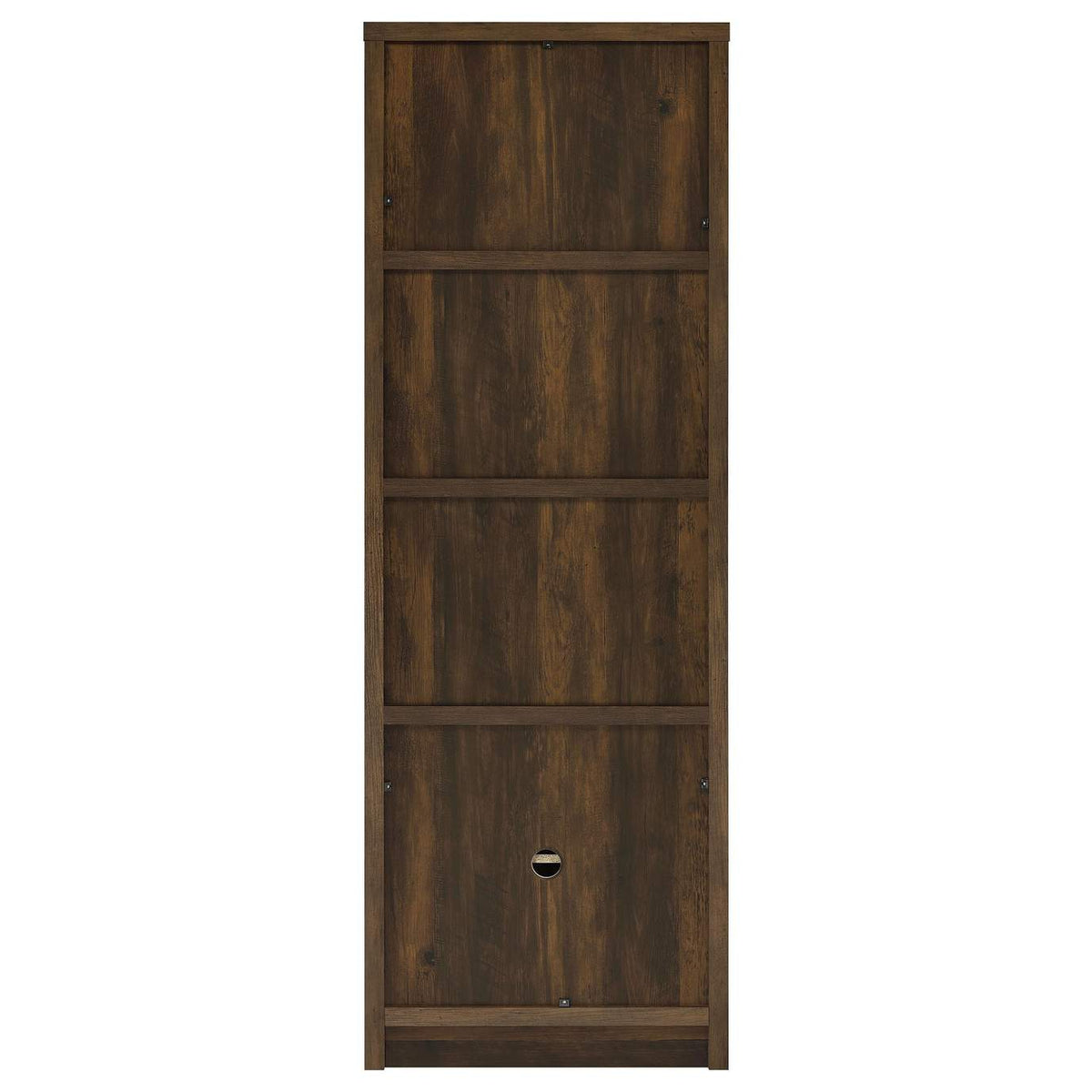 724123-SET Laughlin 3-piece Entertainment Center TV Stand Dark Pine