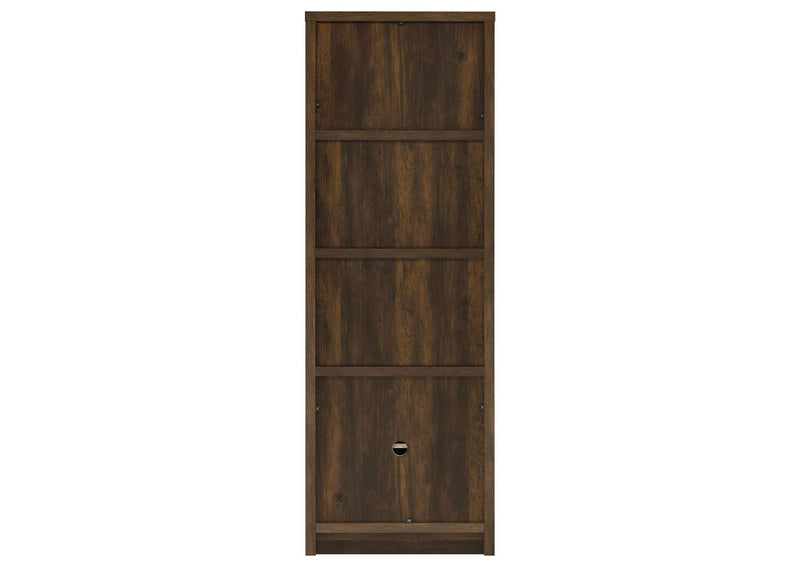724123-SET Laughlin 3-piece Entertainment Center TV Stand Dark Pine