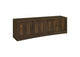724123 Laughlin 4-door Engineered Wood 78-inch TV Stand Dark Pine