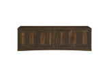 724123 Laughlin 4-door Engineered Wood 78-inch TV Stand Dark Pine