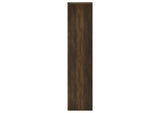 724124 Laughlin 4-shelf Engineered Wood Media Tower Dark Pine