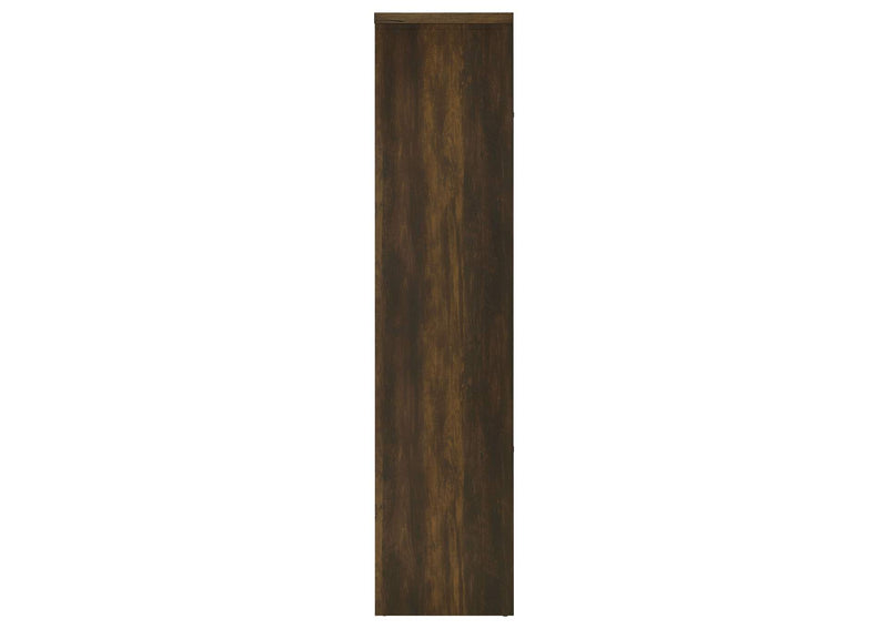 724124 Laughlin 4-shelf Engineered Wood Media Tower Dark Pine