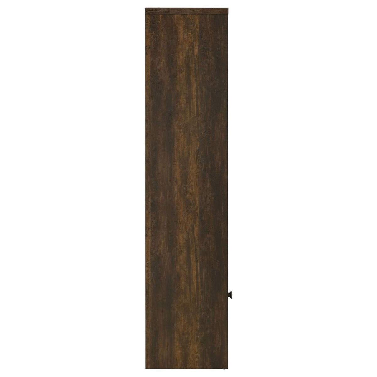 724124 Laughlin 4-shelf Engineered Wood Media Tower Dark Pine