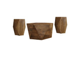 724188-S3 Zalika 3-piece Solid Wood Coffee and End Table Set Natural