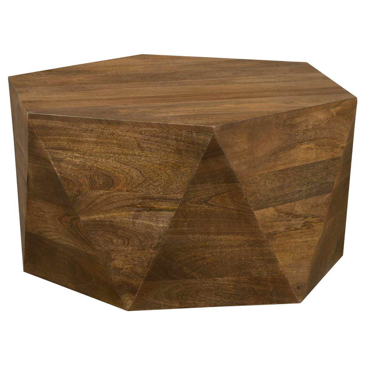 724188-S3 Zalika 3-piece Solid Wood Coffee and End Table Set Natural