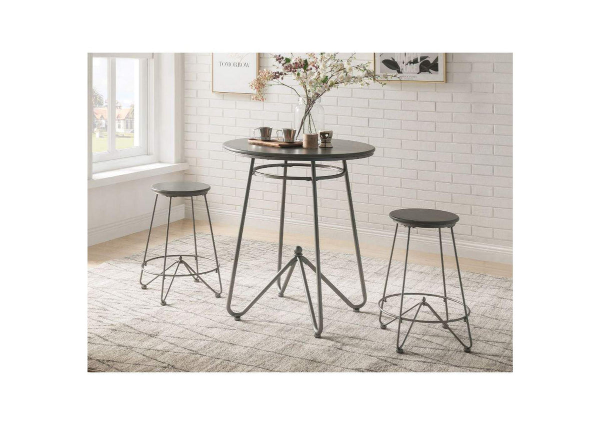 72445 Nimai 3Pc Pack Counter Height Table Set