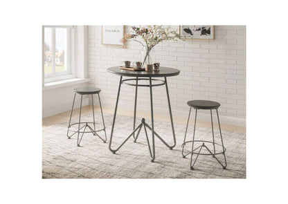 72445 Nimai 3Pc Pack Counter Height Table Set