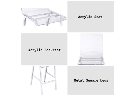 72592 Nadie Counter Height Chair - Set of 2