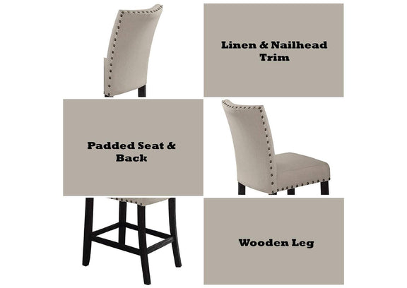 72857 Nolan Counter Height Chair - Set of 2