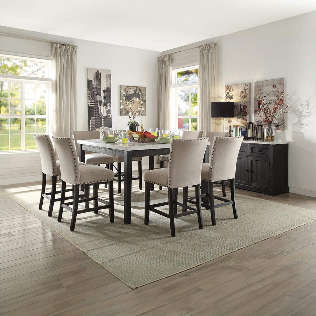 72857 Nolan Counter Height Chair - Set of 2
