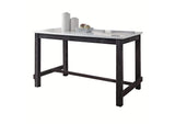 72940 Yelena Counter Height Table with Marble Top