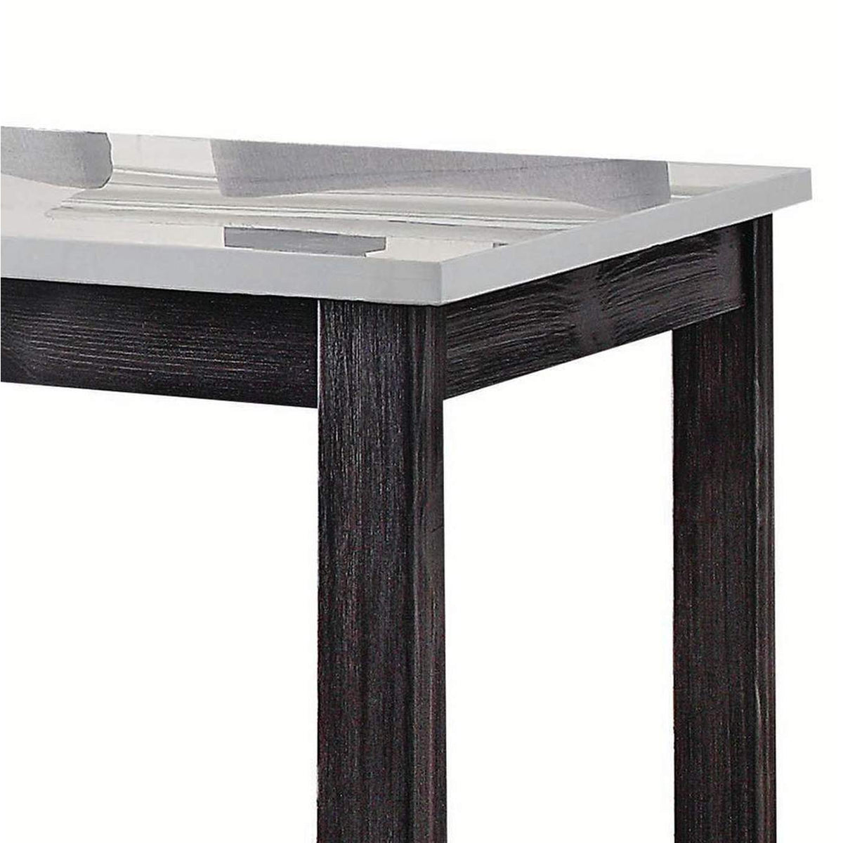 72940 Yelena Counter Height Table with Marble Top