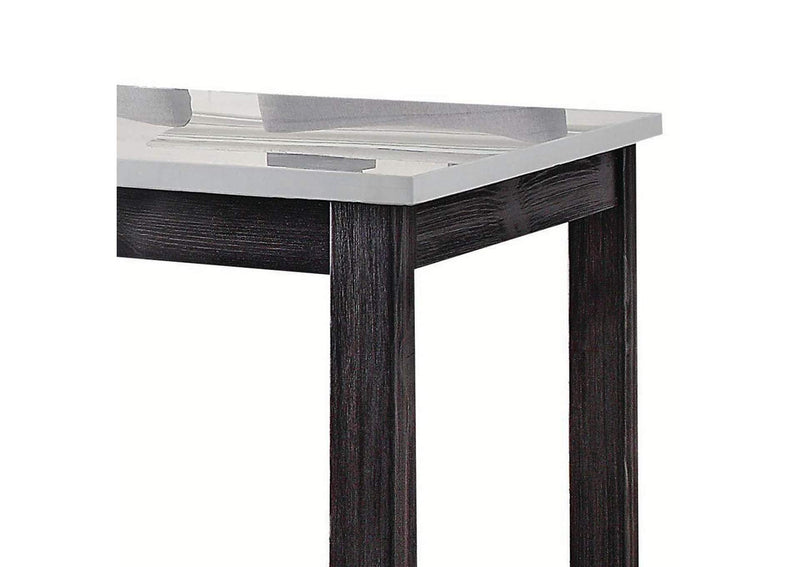 72940 Yelena Counter Height Table with Marble Top