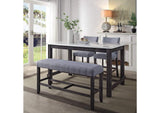 72940 Yelena Counter Height Table with Marble Top