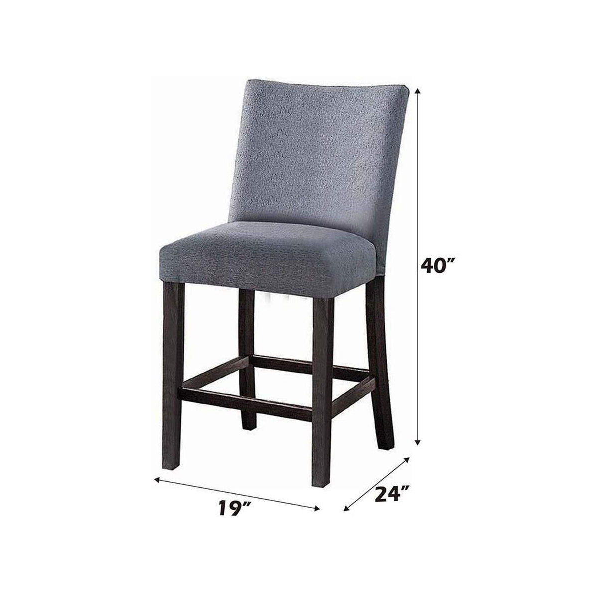 72942 Yelena Counter Height Chair - Set of 2
