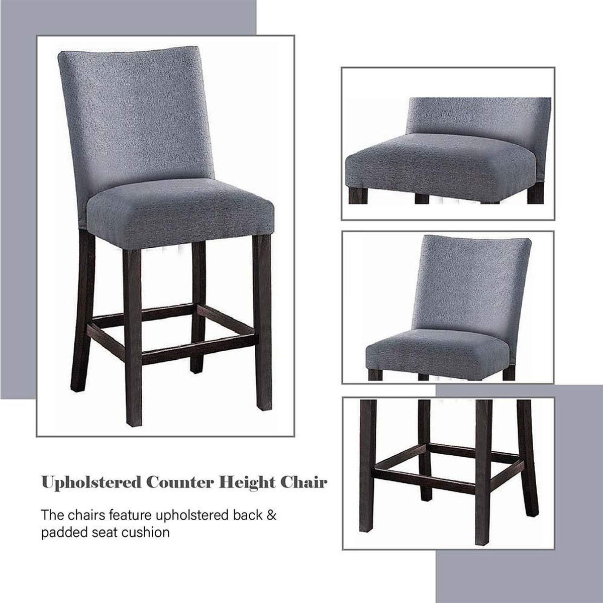 72942 Yelena Counter Height Chair - Set of 2