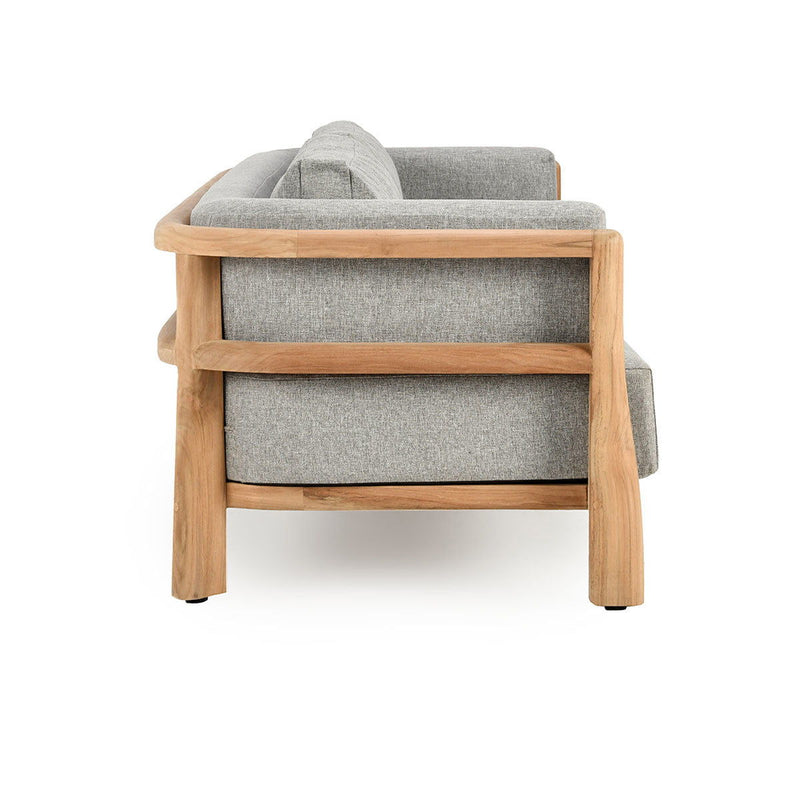 Aston - Outdoor Sofa - Natural / Gray
