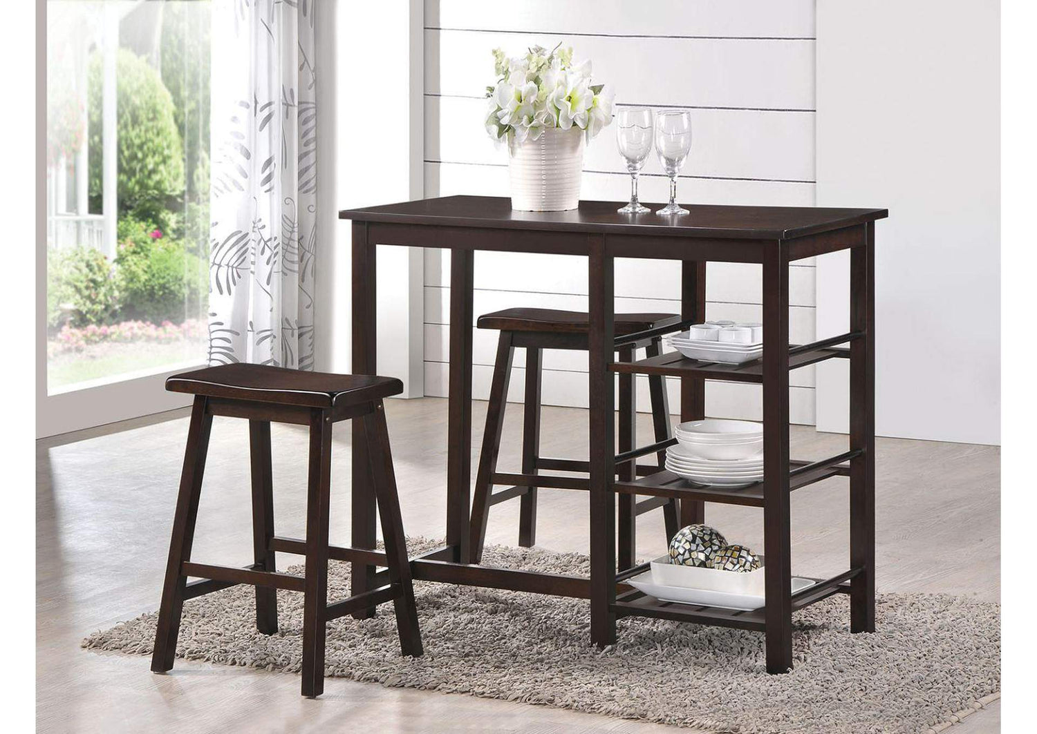 73050 Nyssa 3Pc Counter Height Set