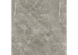 736027 Lainey Round Faux Marble Side End Table Grey