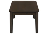 736184 Amaro 3-piece Coffee and End Table Set Dark Brown