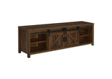 736273 Madra 2-door Engineered Wood 79-inch TV Stand Dark Pine