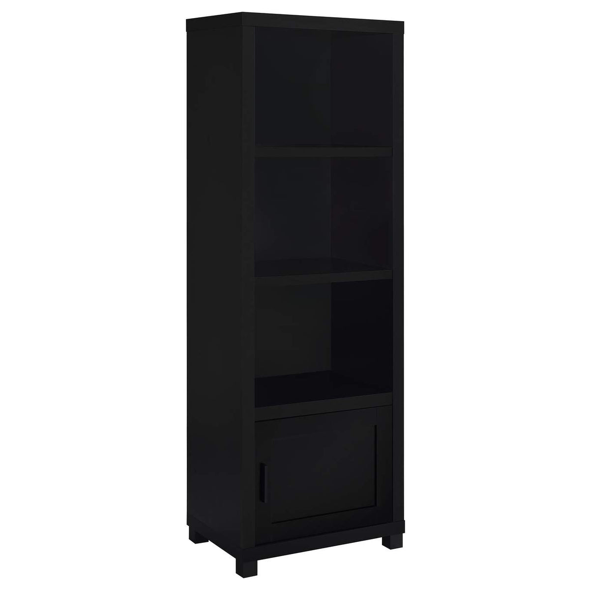 736303-SET Sachin 3-piece Entertainment Center 79-inch TV Stand Black