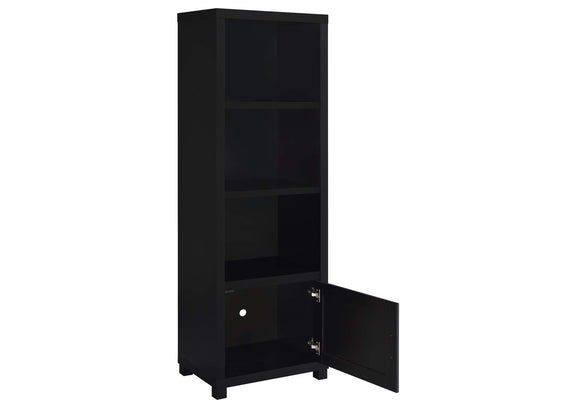 736303-SET Sachin 3-piece Entertainment Center 79-inch TV Stand Black