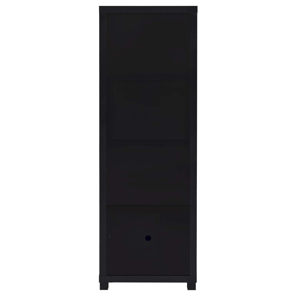 736303-SET Sachin 3-piece Entertainment Center 79-inch TV Stand Black