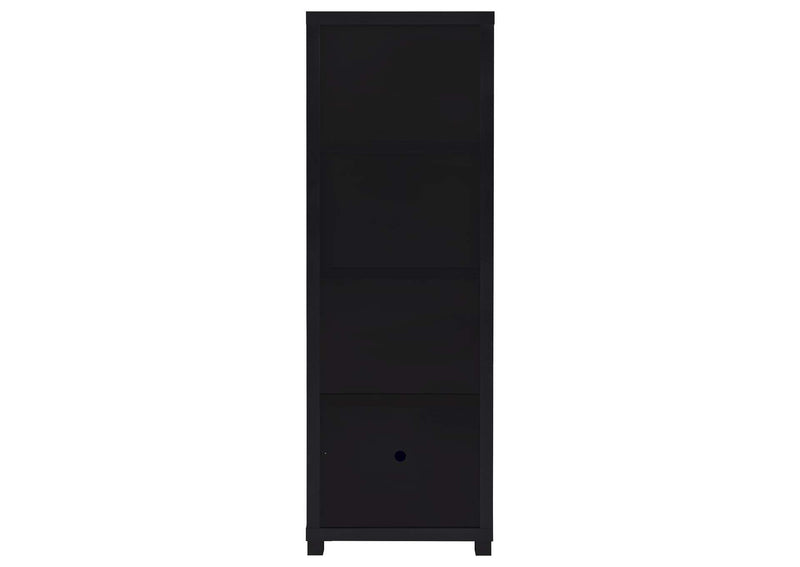 736303-SET Sachin 3-piece Entertainment Center 79-inch TV Stand Black