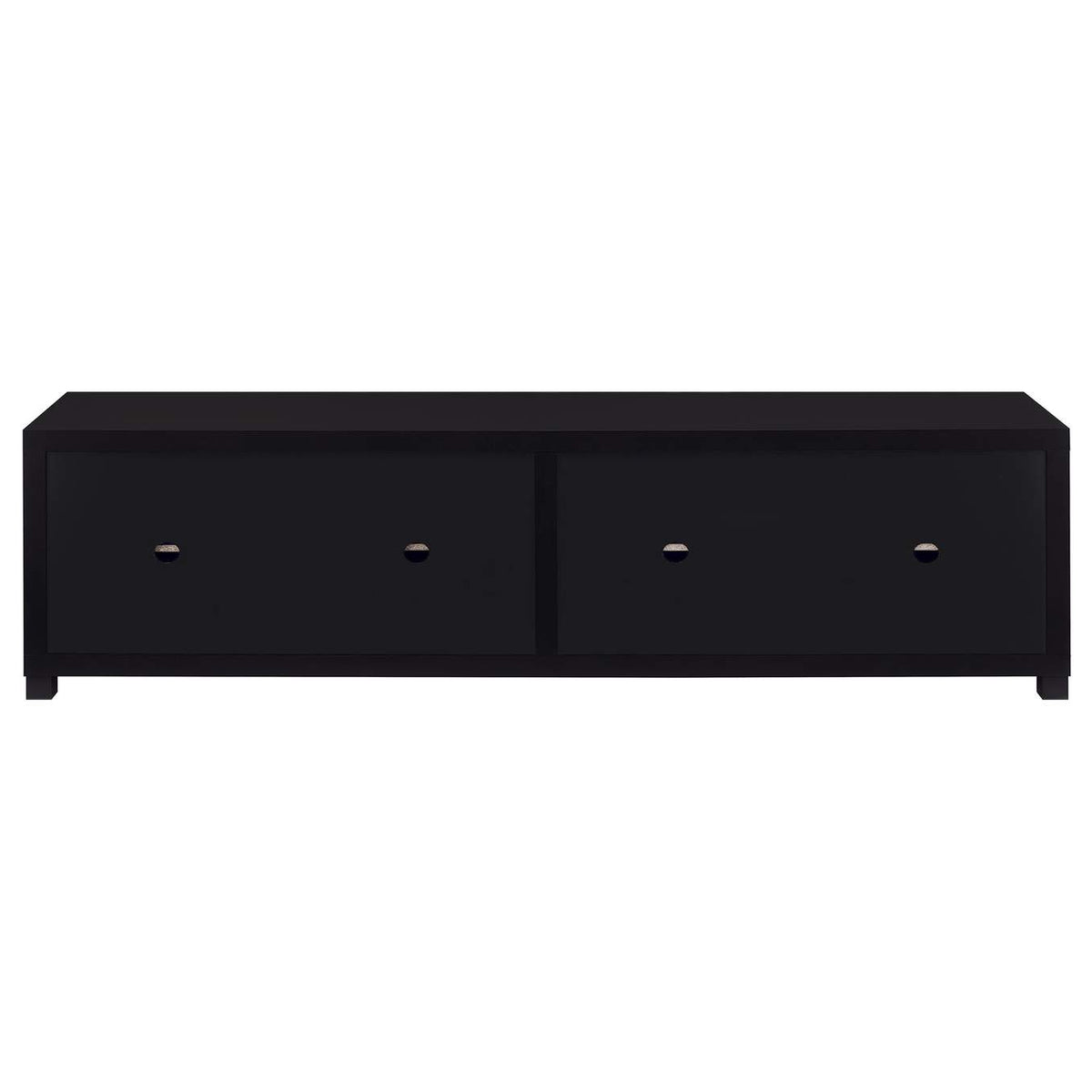 736303-SET Sachin 3-piece Entertainment Center 79-inch TV Stand Black