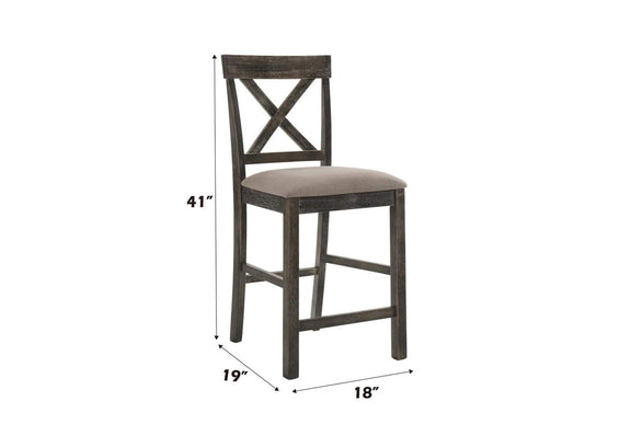 73832 Martha Ii Counter Height Chair - Set of 2