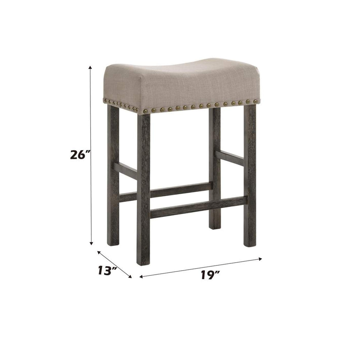 73833 Martha Ii Counter Height Stool - Set of 2