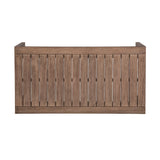 Relic - Outdoor Patio Coffee Table - Weathered Eucalyptus