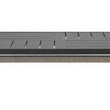 Zella - Rectangular Coffee Table - Charcoal / Light Gray