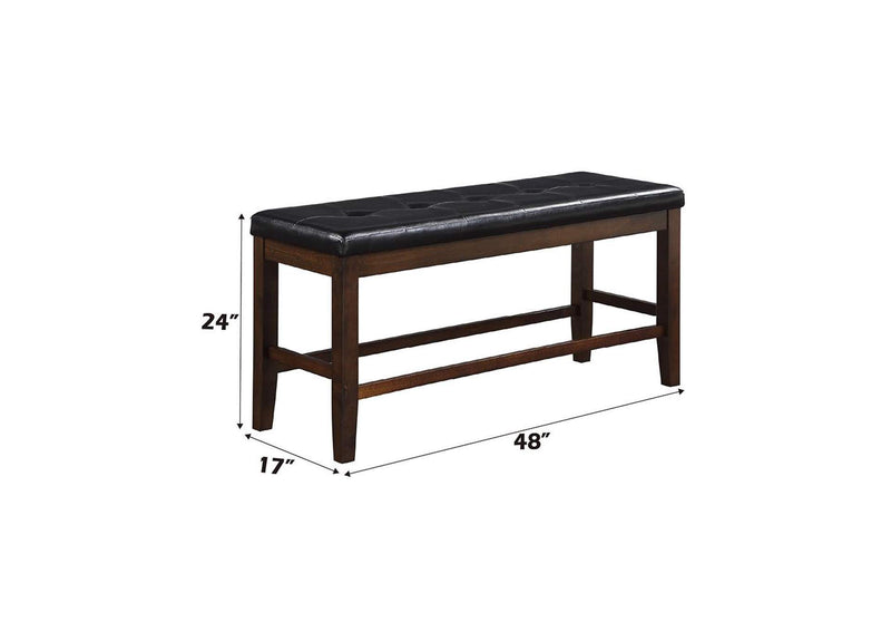 74634 Urbana Counter Height Bench