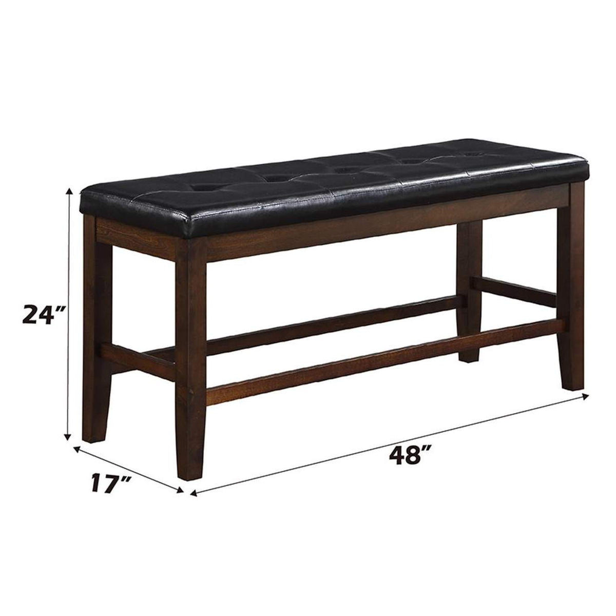 74634 Urbana Counter Height Bench