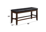 74634 Urbana Counter Height Bench